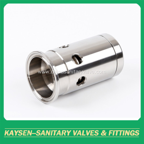 Sanitary vacuum air release breath valves